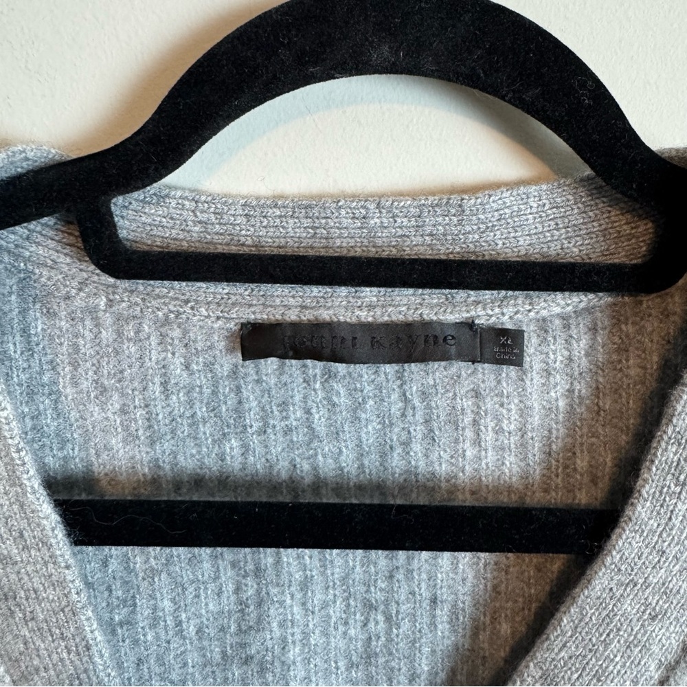 Jenni Kayne 100% Cashmere Cropped Cocoon Cardigan XL - Picture 11 of 12
